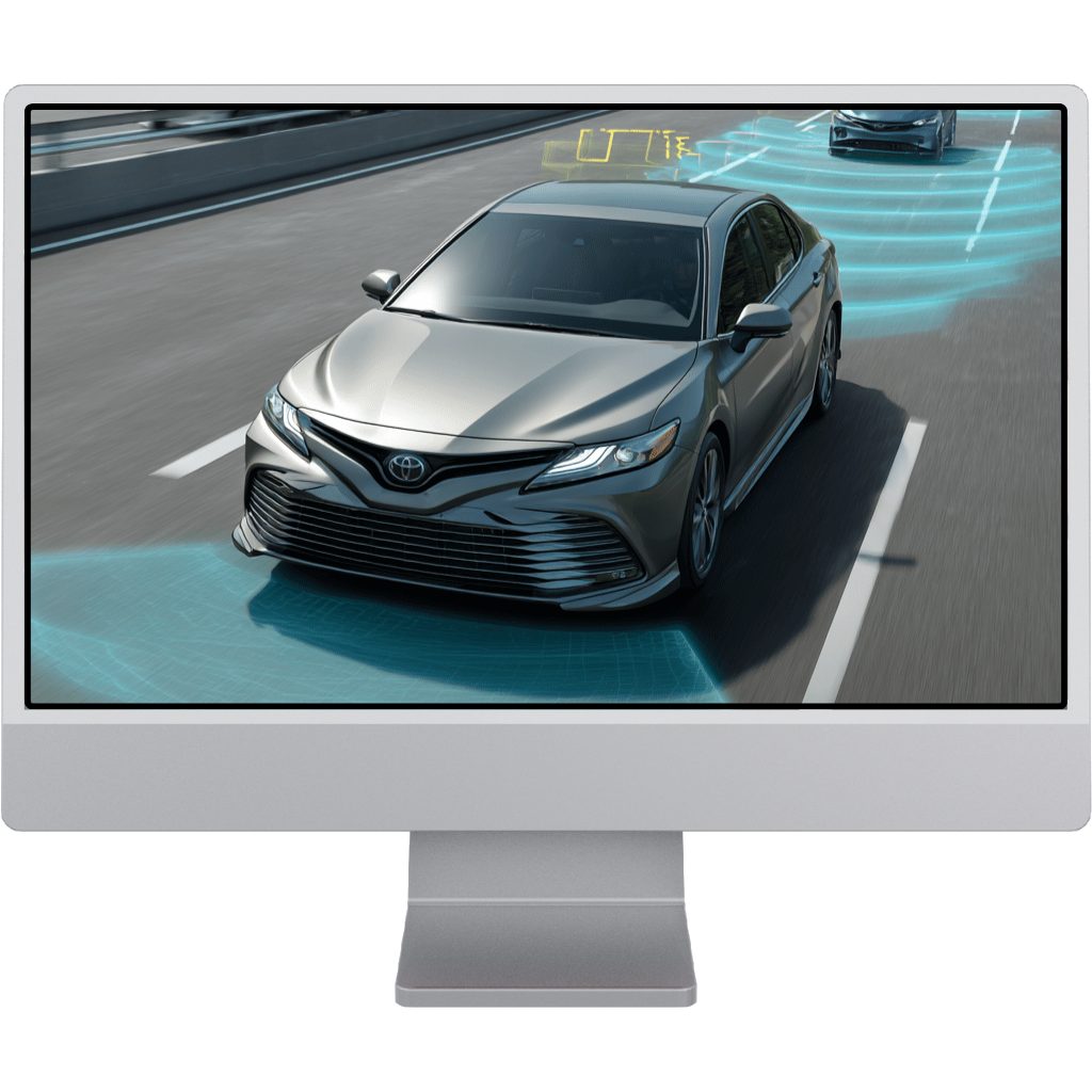 Vehículo autónomo con tecnología futurista